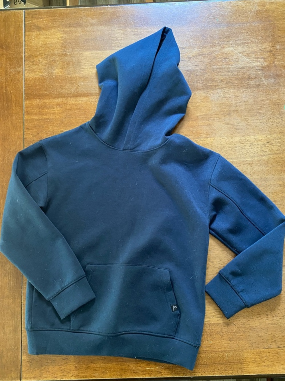 art class Navy Hooded Pullover Sweater